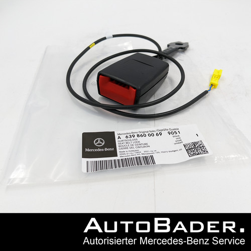 Original mercedes gurtschloss - original,